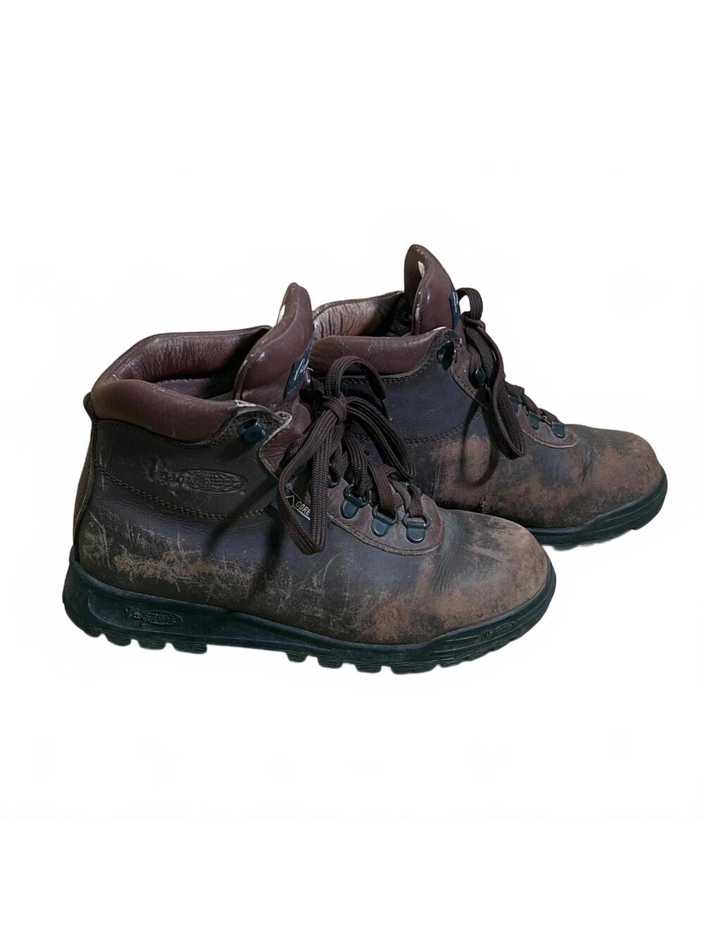 Vasque Sundowner GTX Brown Leather Backpacking Boots Womens Size 6 M EU 36